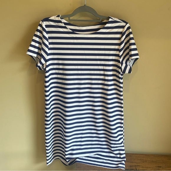 Jude Connally Dresses & Skirts - Jude Connolly Blue and White Striped Dress 
Size Large